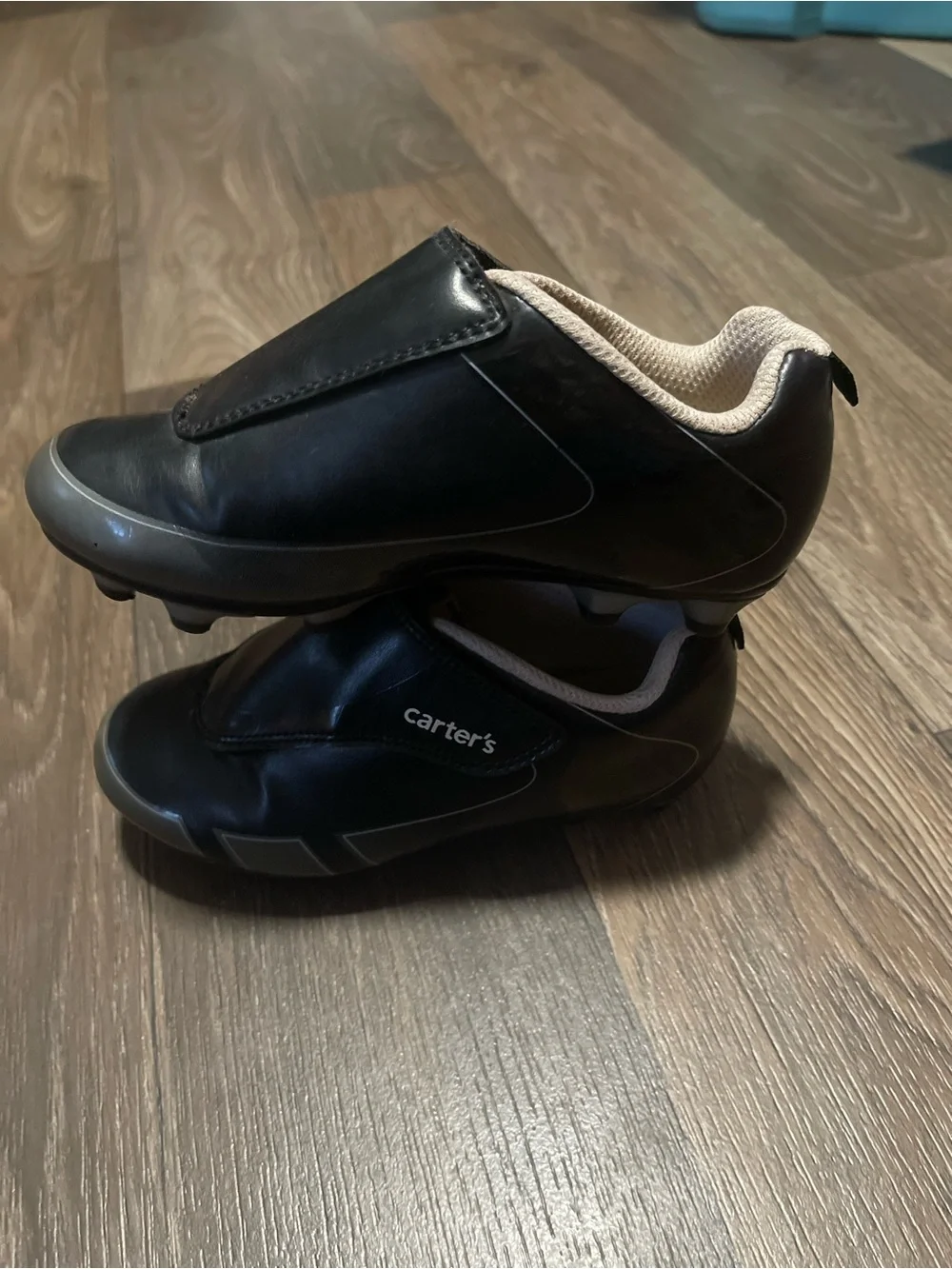 Carter’s Black Soccer Cleats